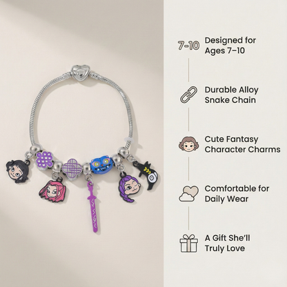 KPop Demon Hunters-Inspired Charm Bracelet