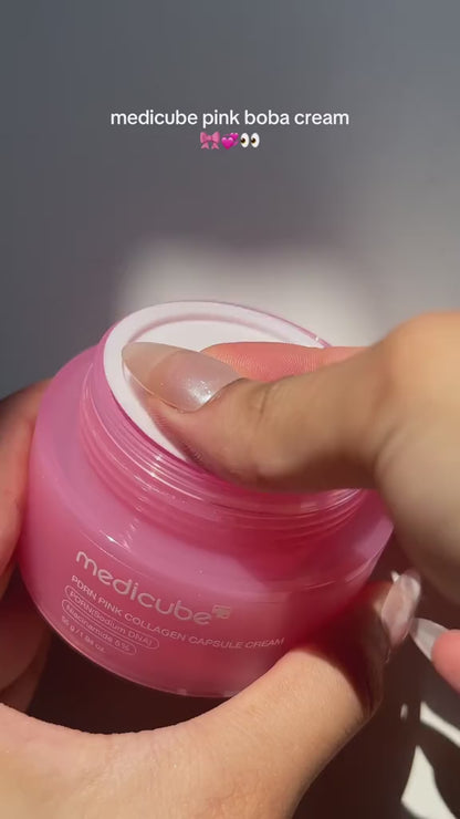 Medicube PDRN Pink Collagen Capsule Cream and deep vita C