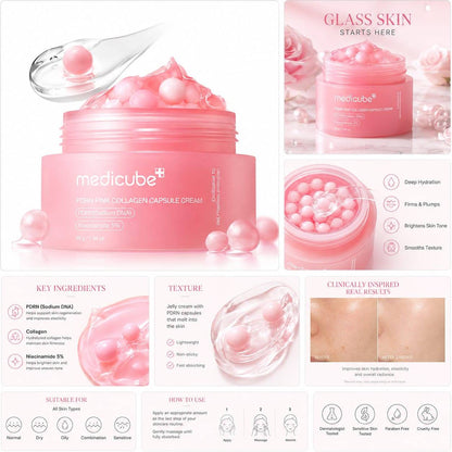 PDRN PINK COLLAGEN CAPUSLE CREAM
