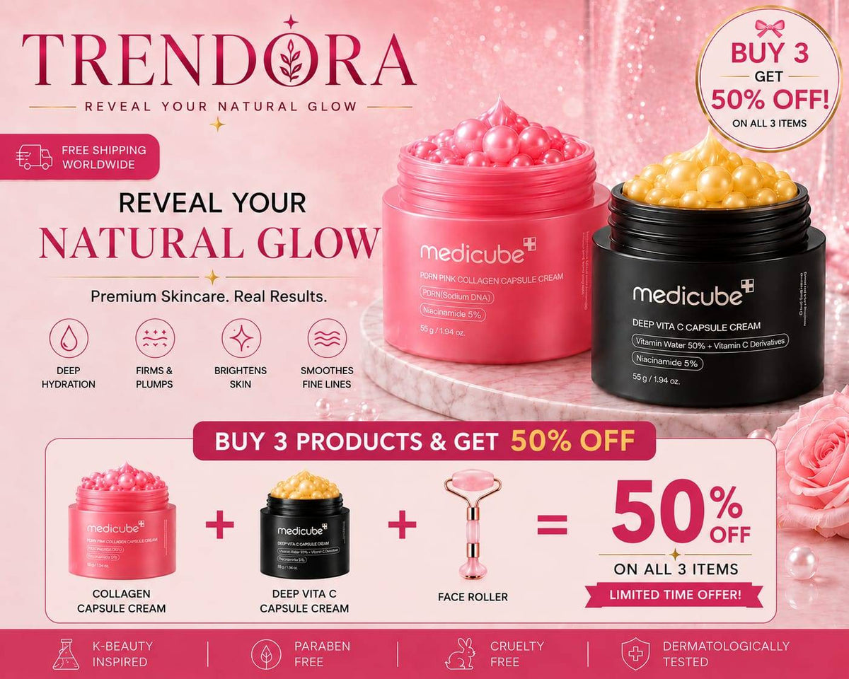 Medicube PDRN Pink Collagen Capsule Cream + deep vita C